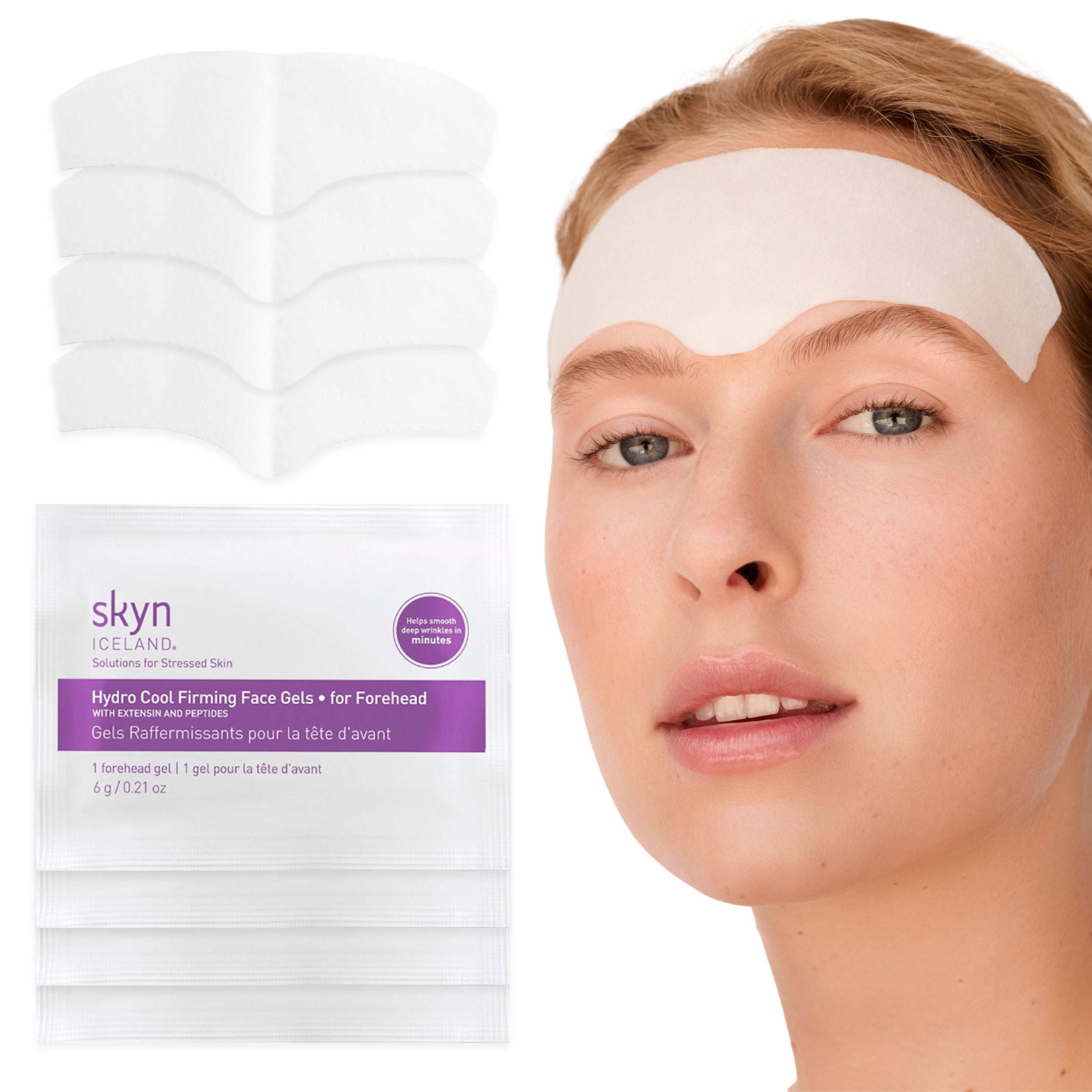 Hydro Cool Firming Face Gels - Forehead