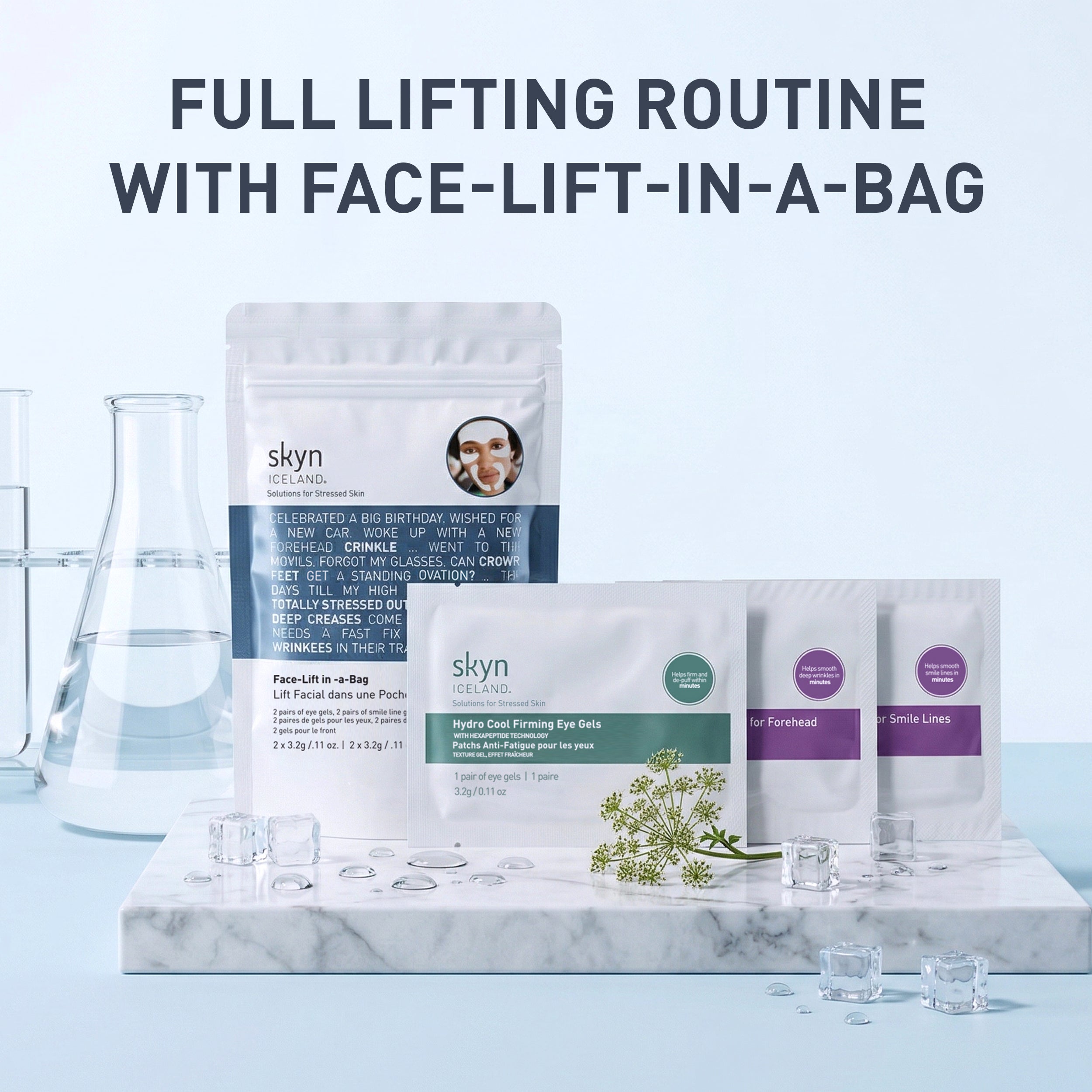 Hydro Cool Firming Face Gels - Forehead