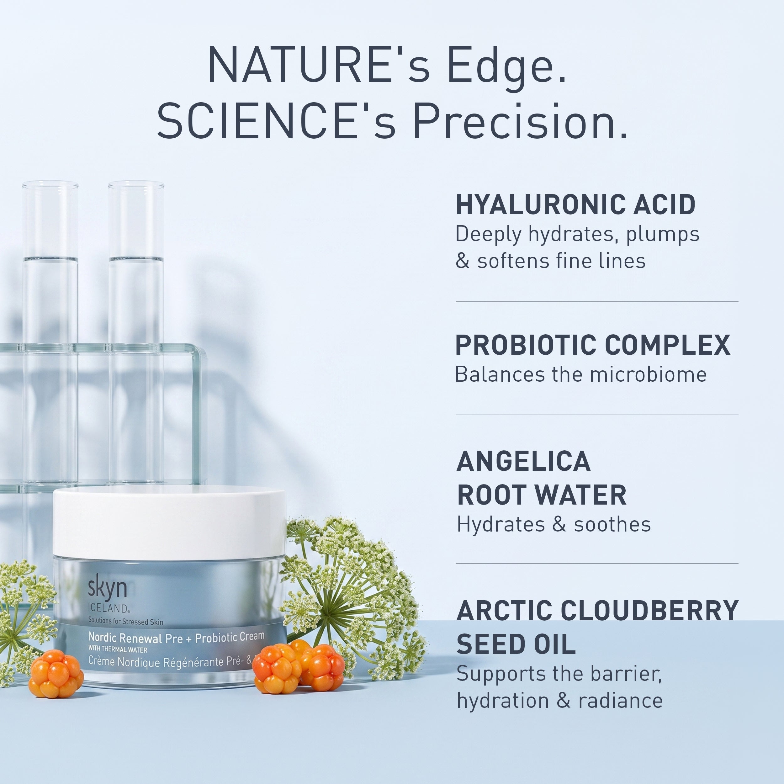 Nordic Renewal Pre + Probiotic Cream 1.6 fl.oz.